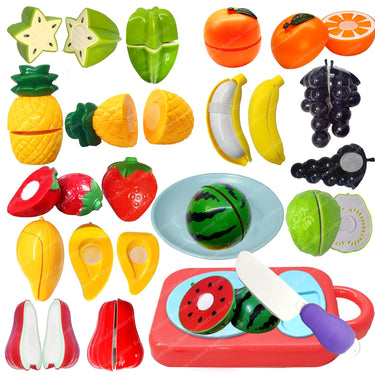 MiniChef | Corta y juega - Set de juguetes educativos para cortar frutas para niños